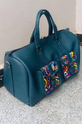 Navy Blue Travel Bag